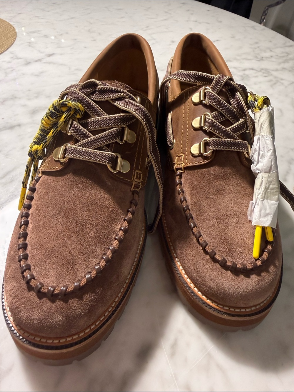 Rag & Bone Cameron Suede Boat Shoes Lug Loafer new size 40 9 - Picture 3 of 7